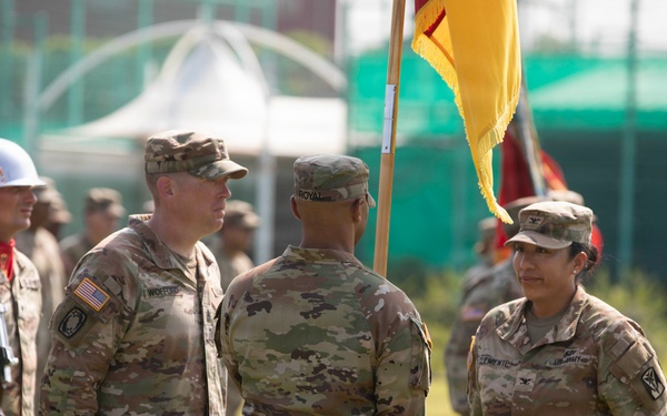 CSM Royal Assumes Responsibility as 35th ADA Brigade Command Sergeant Major