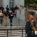 SSG Isaiah Jasso-Campagna Conducts His Last Walk at the Tomb of the Unknown Soldier
