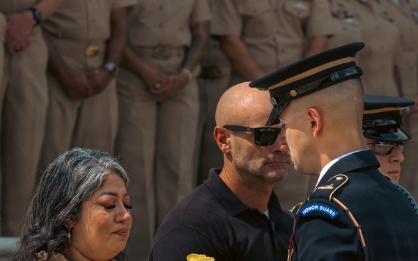 SSG Isaiah Jasso-Campagna Conducts His Last Walk at the Tomb of the Unknown Soldier