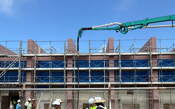 USAG Okinawa gym construction 2026