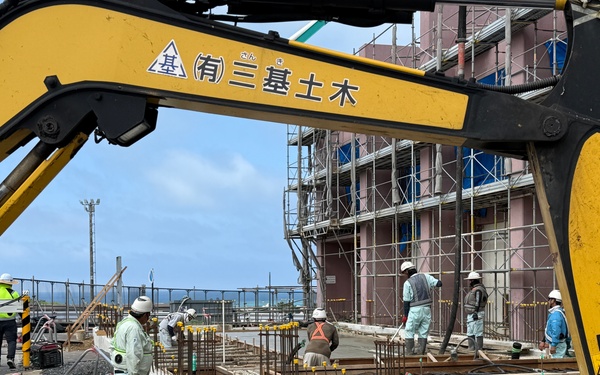 USAG Okinawa gym construction 2026