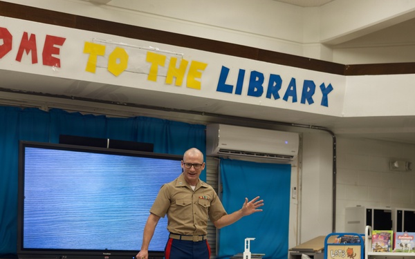 Camp Blaz Marines welcome students back to school