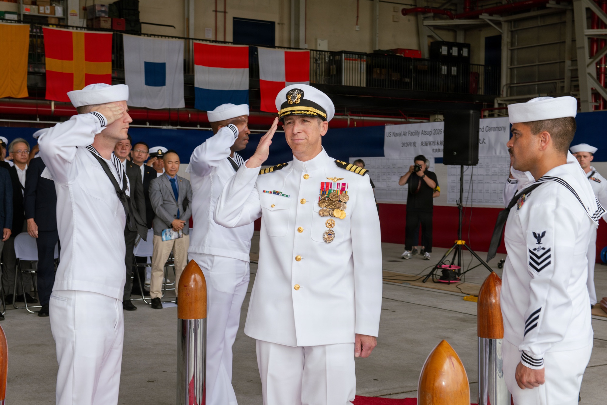 NAVAL AIR FACILITY ATSUGI チャレンジ ミリタリー DVIDS - Images - NAF Atsugi's 35th Change of Command [Image 5 of 13]
