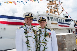 New commanding officer takes the helm of Fast Response Cutter Oliver Henry