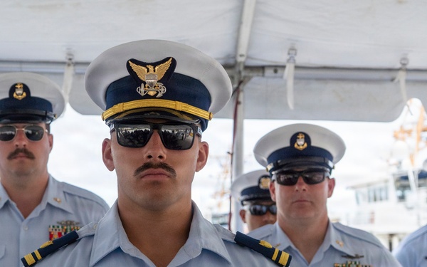New commanding officer takes the helm of Fast Response Cutter Oliver Henry