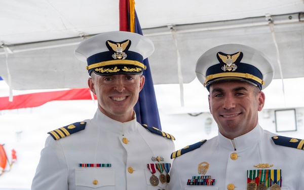 New commanding officer takes the helm of Fast Response Cutter Oliver Henry