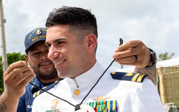 New commanding officer takes the helm of Fast Response Cutter Oliver Henry