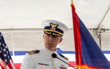 New commanding officer takes the helm of Fast Response Cutter Oliver Henry