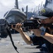 USS Mustin conducts weapons familiarization course