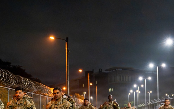 2ID/ RUCD takes on the Danish Flyver Ruck March