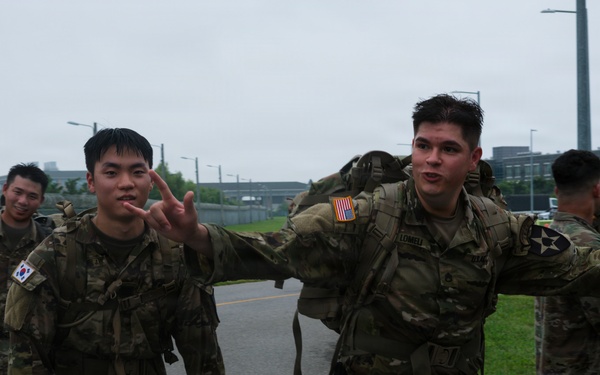 2ID/ RUCD takes on the Danish Flyver Ruck March