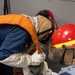 USS Mustin conducts integrated training team drill