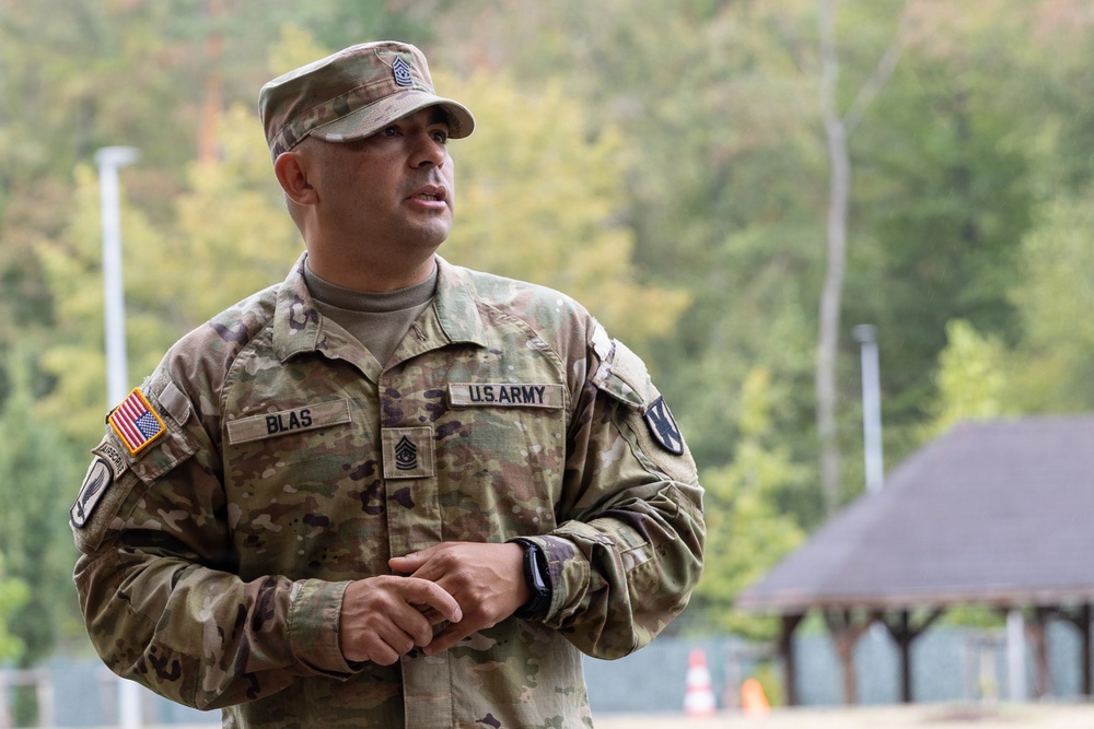 21st TSC leader Blas appointed command sergeant major