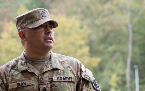 21st TSC leader Blas appointed command sergeant major