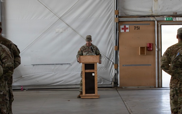 Colorado Army Guard aviators transfer KFOR mission to 1st Infantry Division