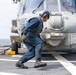 Milius conducts flight quarters