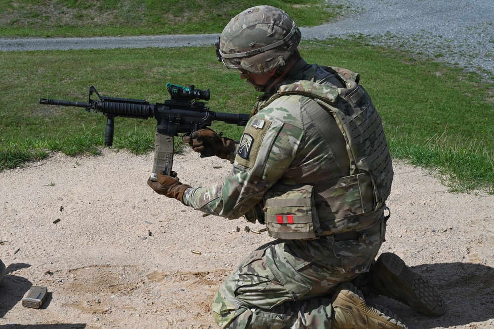 18th CSSB M4 Range