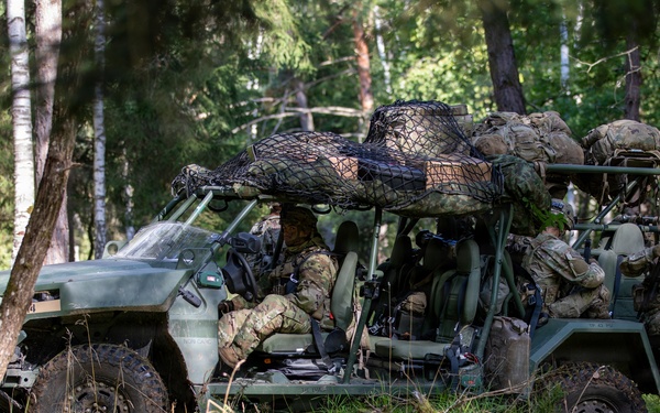 Saber Junction 26 Infantry Squad Vehicle Dismounted Operations