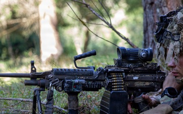 Saber Junction 26 173rd Soldier Provides Site Security