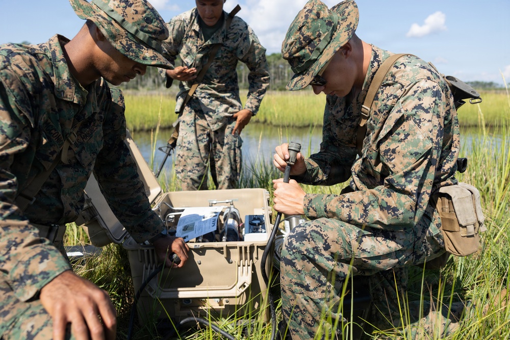 26th MEU’s Command Post Exercise 2 | Water Purification