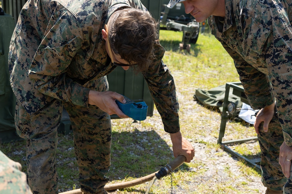 26th MEU’s Command Post Exercise 2 | Water Purification