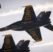 The Blue Angels fly over Marine Corps Support Facility New Orleans
