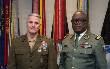 Bilateral Engagement with the VCJCS Gen. Christopher J. Mahoney and the CHOD of Benin