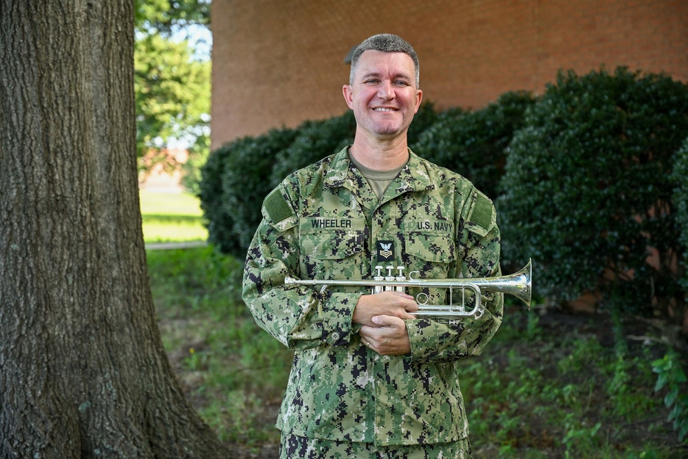 U.S. Fleet Forces Band Welcomes New Trumpet Instrumentalist.