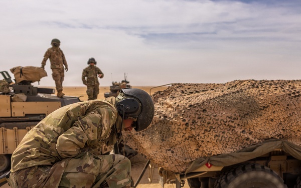 Abrams refueling operations