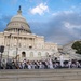 The US Navy Band Performs at The Capitol Building Western Steps.