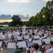 The US Navy Band Performs at The Capitol Building Western Steps.