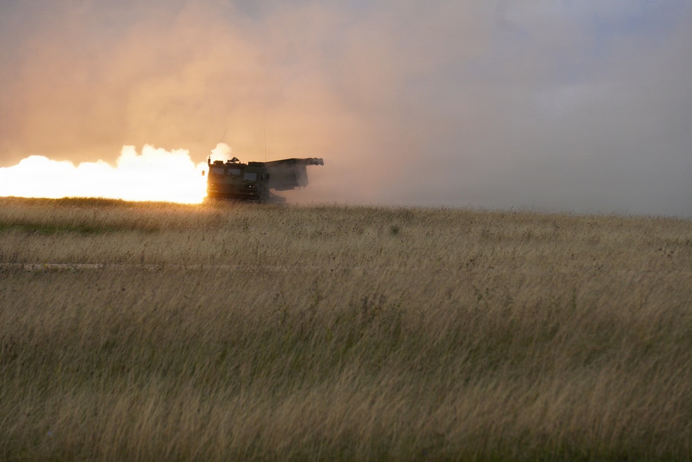 Centaur Stampede Live-Fire Exercise