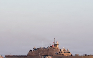 USS Minneapolis-Saint Paul Arrives at Gitmo