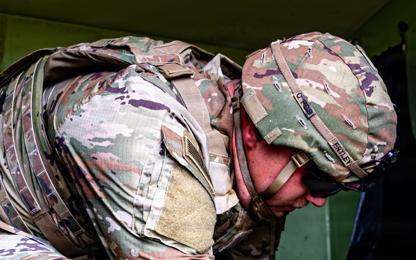 2-4 FA Signal Soldier Supports Live-Fire Operations