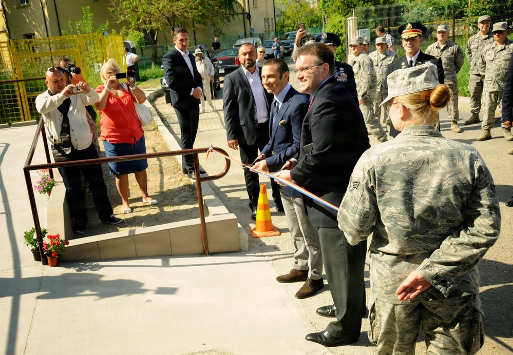 Renovated Romania clinic opens after Air Guard help