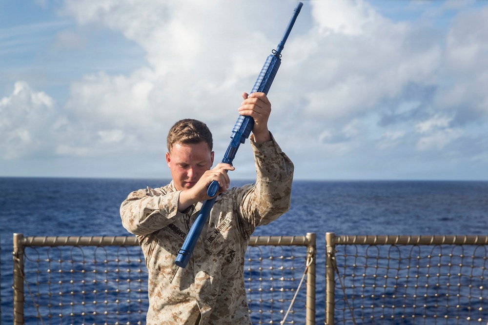 15th MEU Marines sharpen hand-to-hand skills