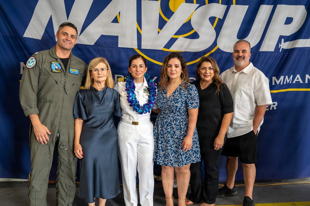 NAVSUP FLC San Diego Cmdr. Jimenez Promoted