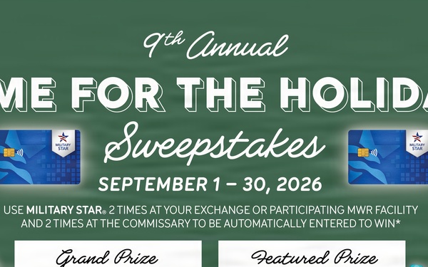 MILITARY STAR’s Home for the Holidays Sweepstakes Returns With $36,000 in Prizes