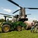 Oklahoma Guard helps feed stranded cows