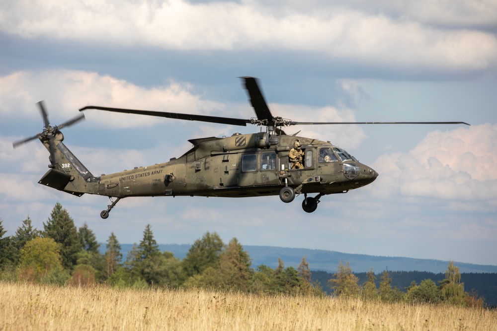 12th Combat Aviation Brigade conducts air assault training in Germany
