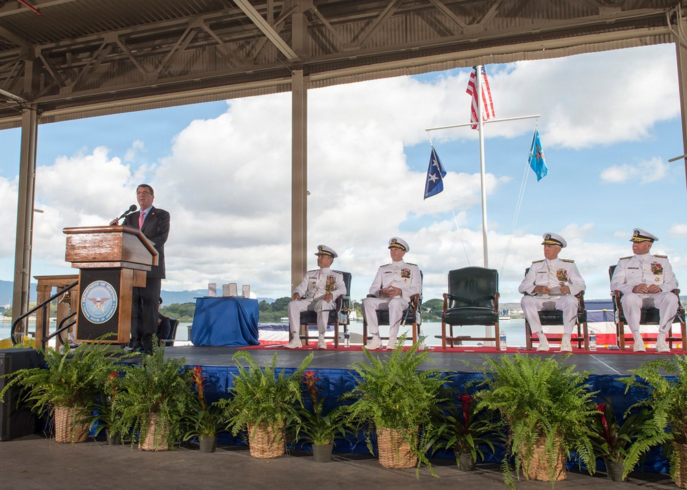 U.S. Pacific Command Change of Command