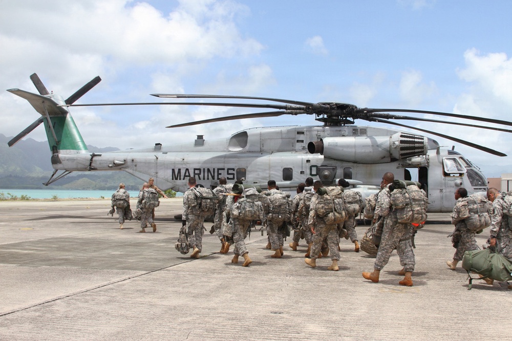 Lightning Support Soldiers deploy to Big Island for three-week exercise