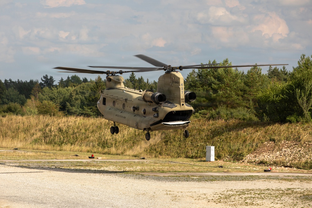 12th Combat Aviation Brigade conducts air assault training in Germany