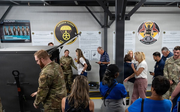 317th AW shows AMC civic leaders how victory starts at Dyess