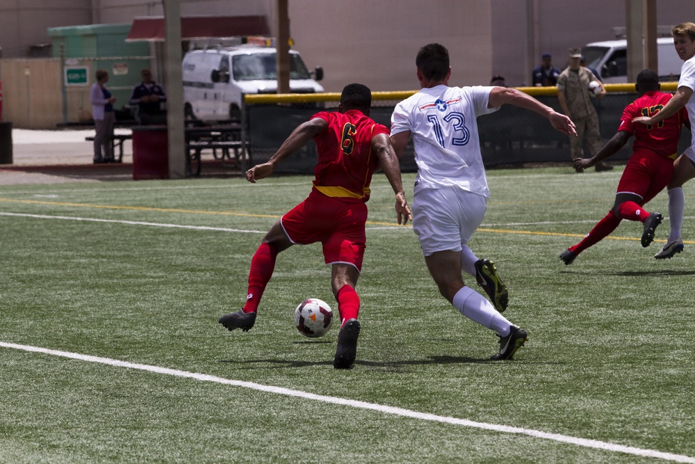 2015 Armed Forces Soccer Championship Continues