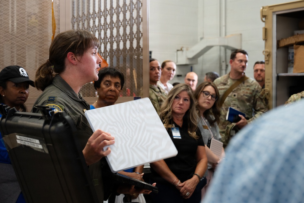 317th AW shows AMC civic leaders how victory starts at Dyess