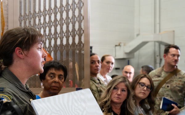 317th AW shows AMC civic leaders how victory starts at Dyess