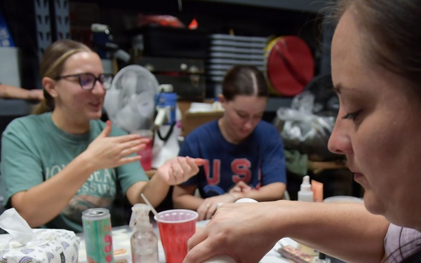 Moulage training prepares volunteers for upcoming exercise