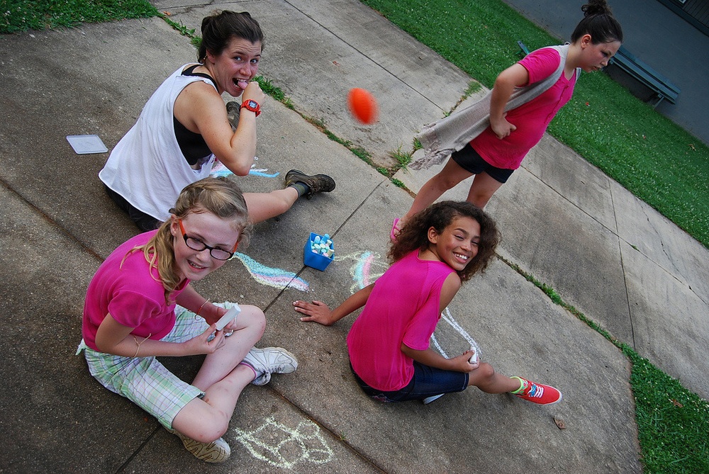 NC Guard Kids have fun at summer camp