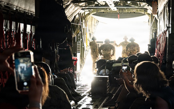 317th AW shows AMC civic leaders how victory starts at Dyess